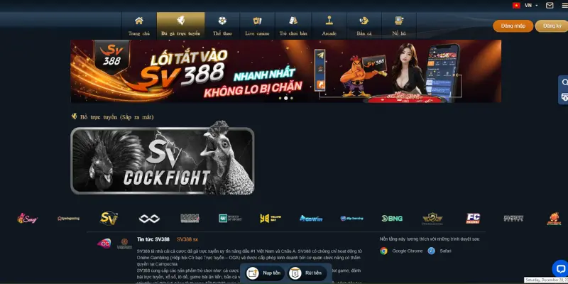 2 lưu ý khi đăng ký tài khoản SV388